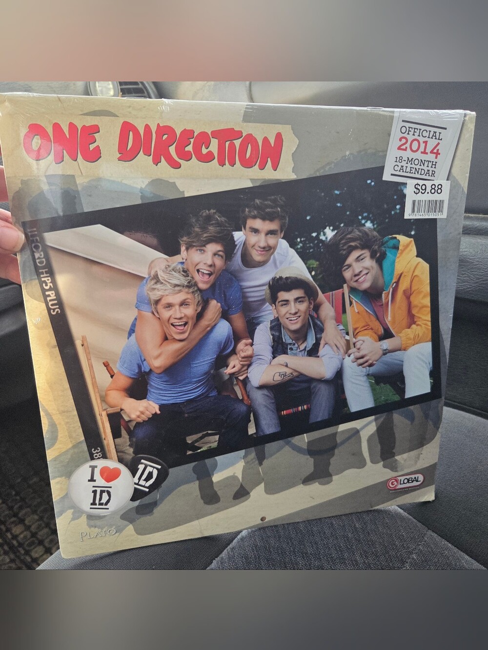 One Direction Official 2014 Calendar SEALED